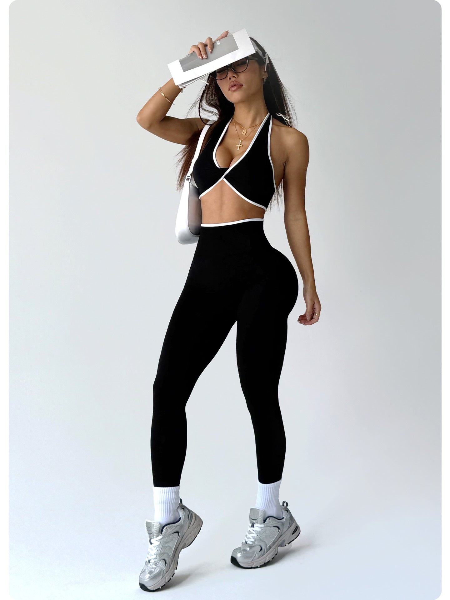 High Waist Yoga Set Seamless Bra & Leggings Outfit