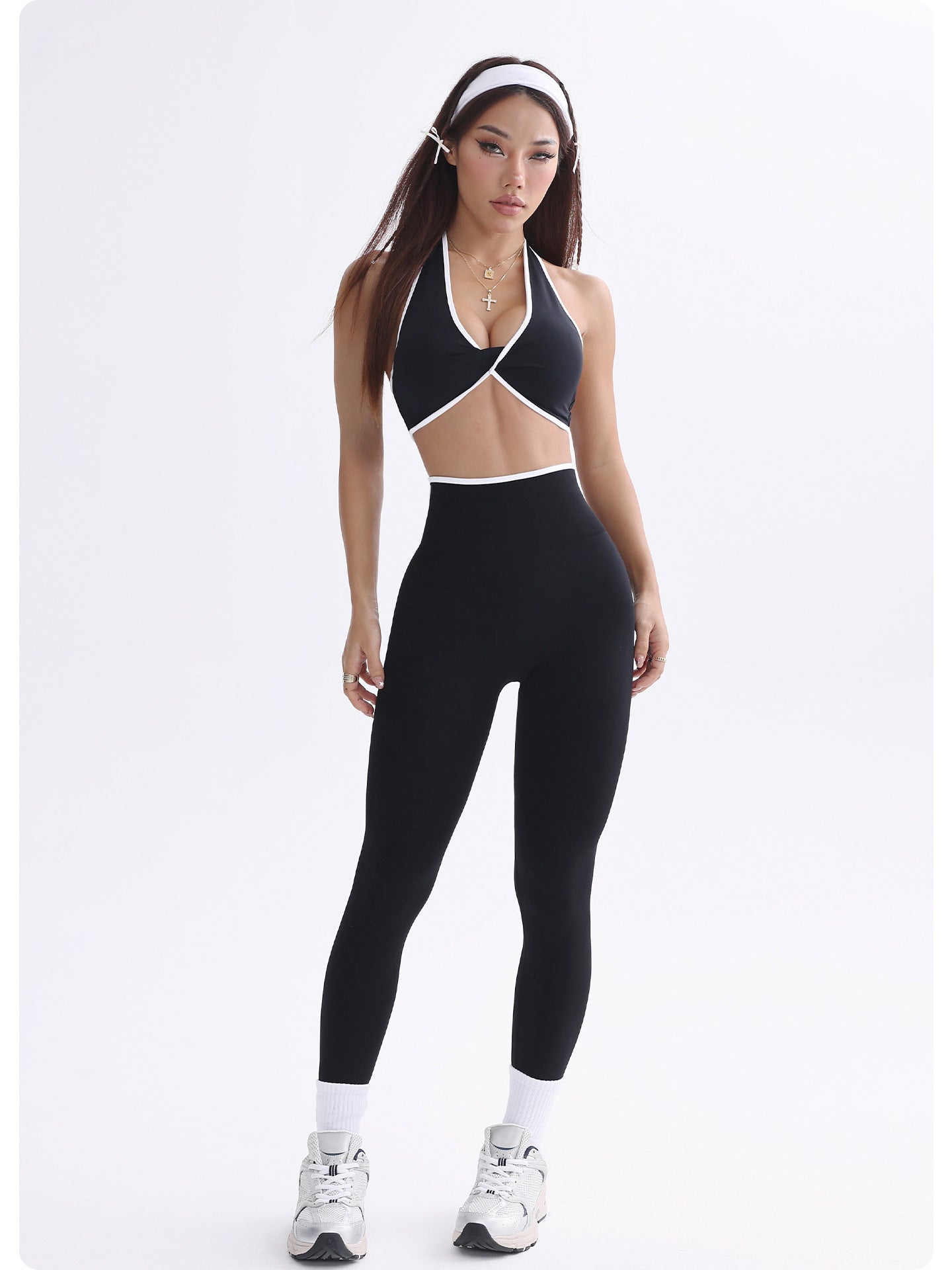 High Waist Yoga Set Seamless Bra & Leggings Outfit